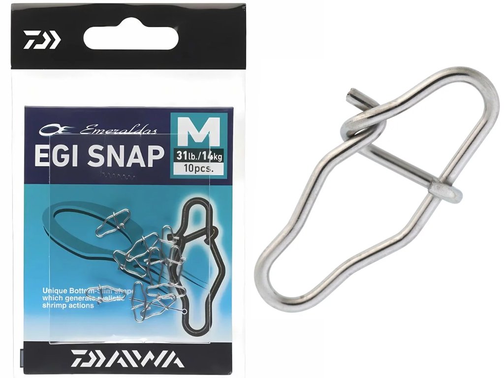 Daiwa Emeraldas EG Snap M, 10pcs