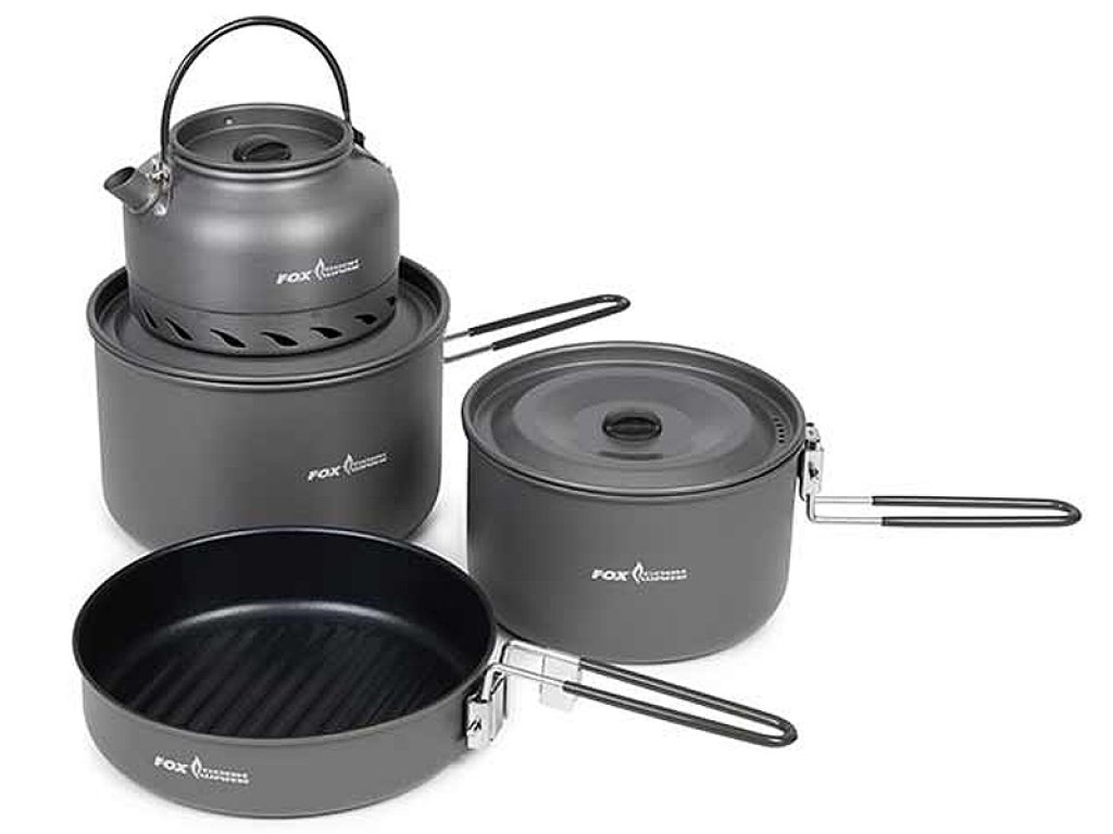 Fox Cookware 4 Piece Deluxe Cook Set