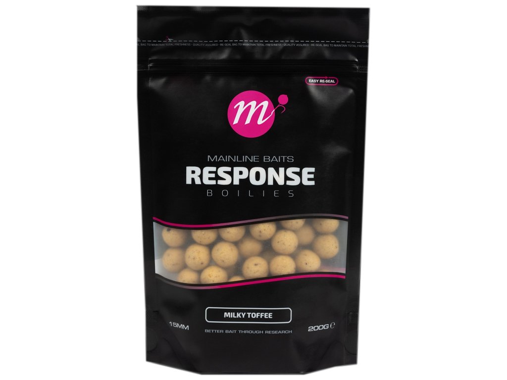 Mainline Baits Response Milky Toffee 200g, 15mm