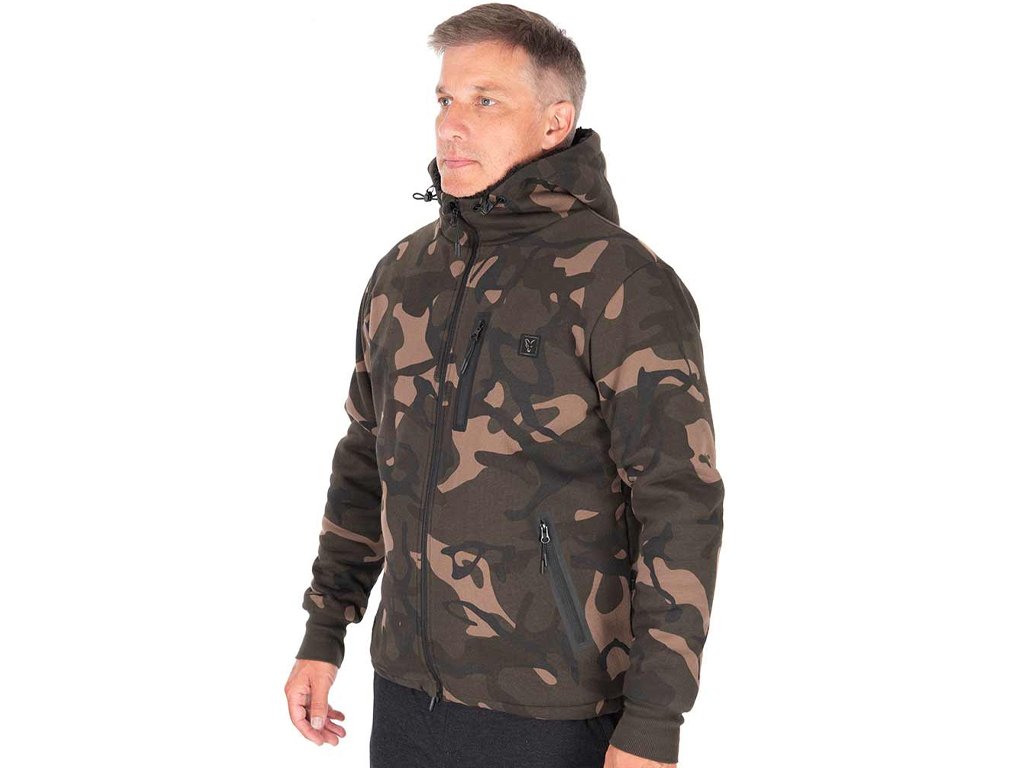 Fox Camo Full Zip Prem Sherpa 310 Hoodie XL