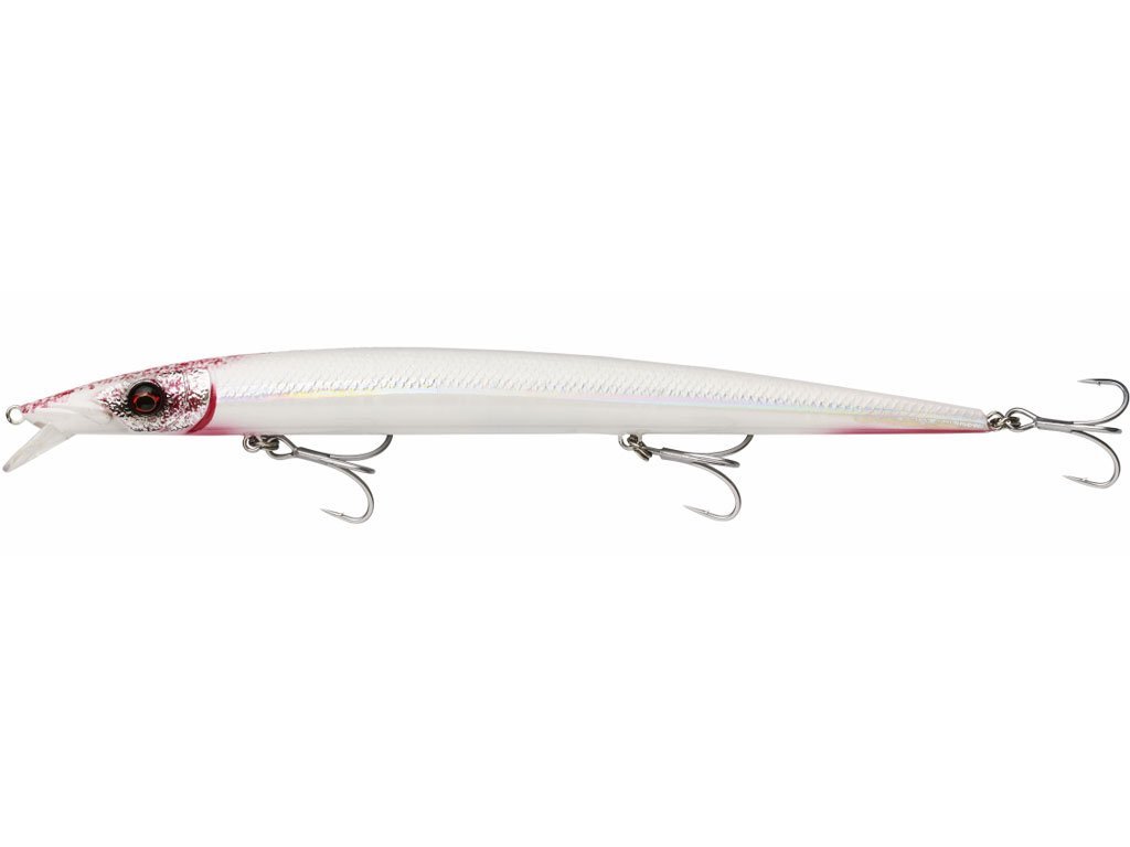 Savage Gear Barra Jerk 17.5cm, 25g F Bloody Pearl