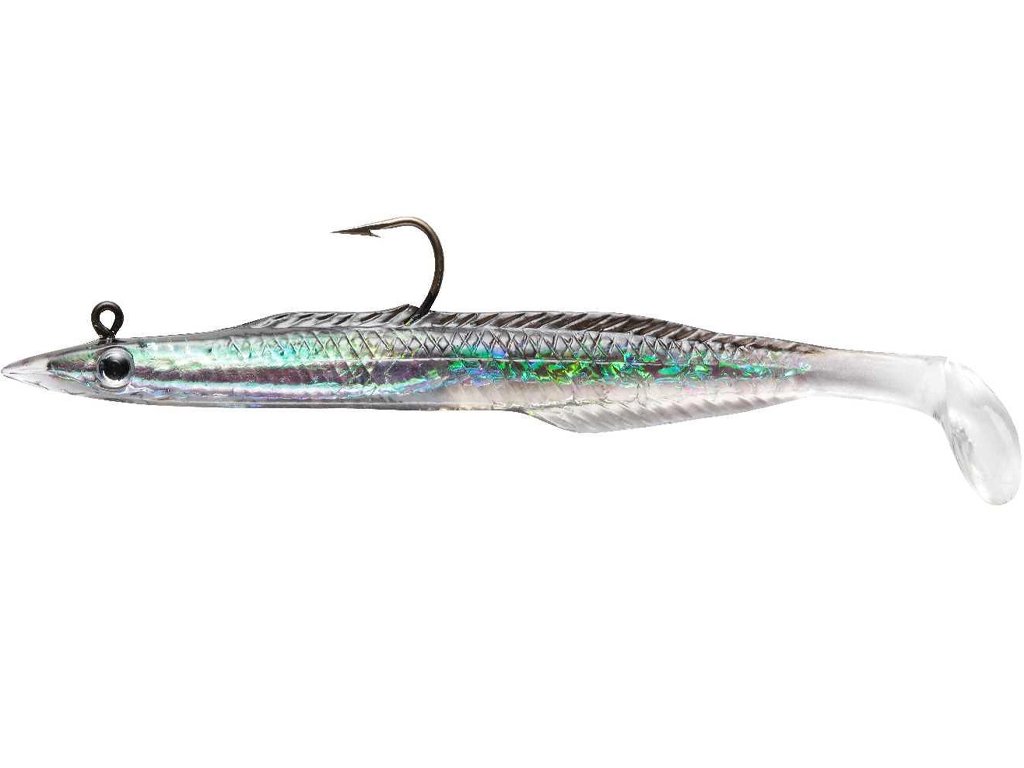 Berkley Powerbait Mounted Sandeel 12cm, 16g Black 4pcs