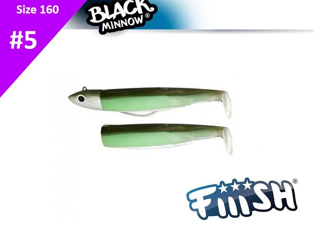 Fiiish Black Minnow 160 BM894 Combo Deep 90g Khaki Glow + Body