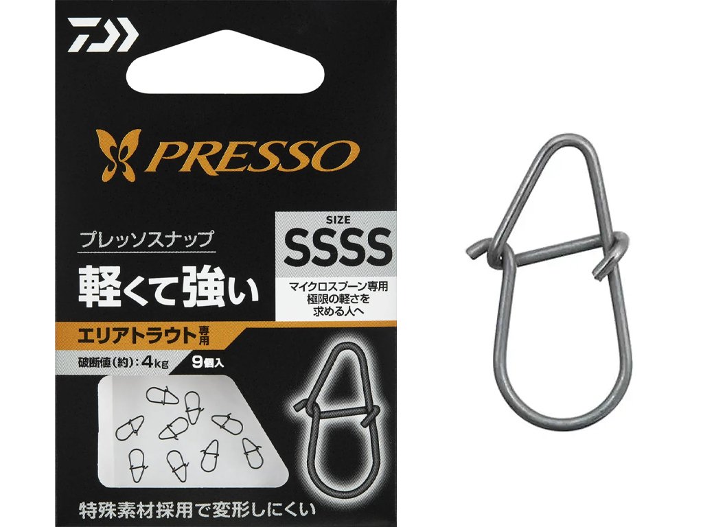 Daiwa Presso Snap SSS, 6kg, 9pcs