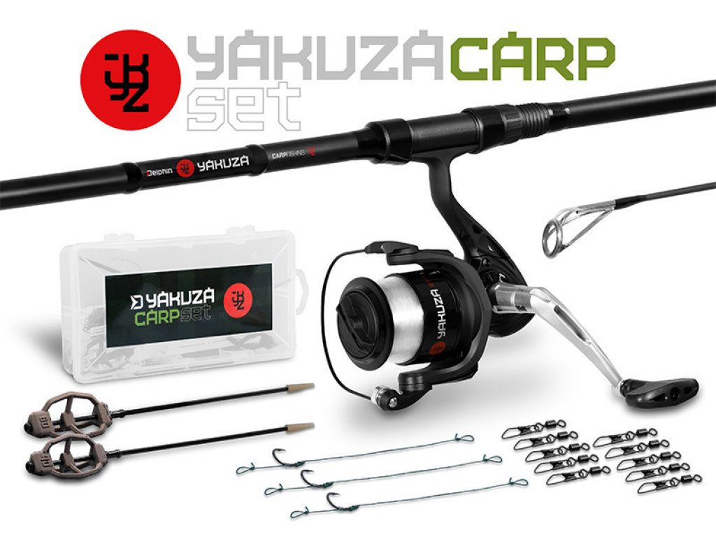 Delphin Yakuza Carp Set 3.60m, 3.00lb, 3pcs