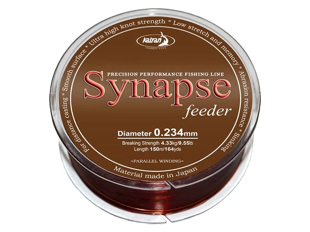 Katran Synapse Feeder Dark Brown 150m, 0.234mm