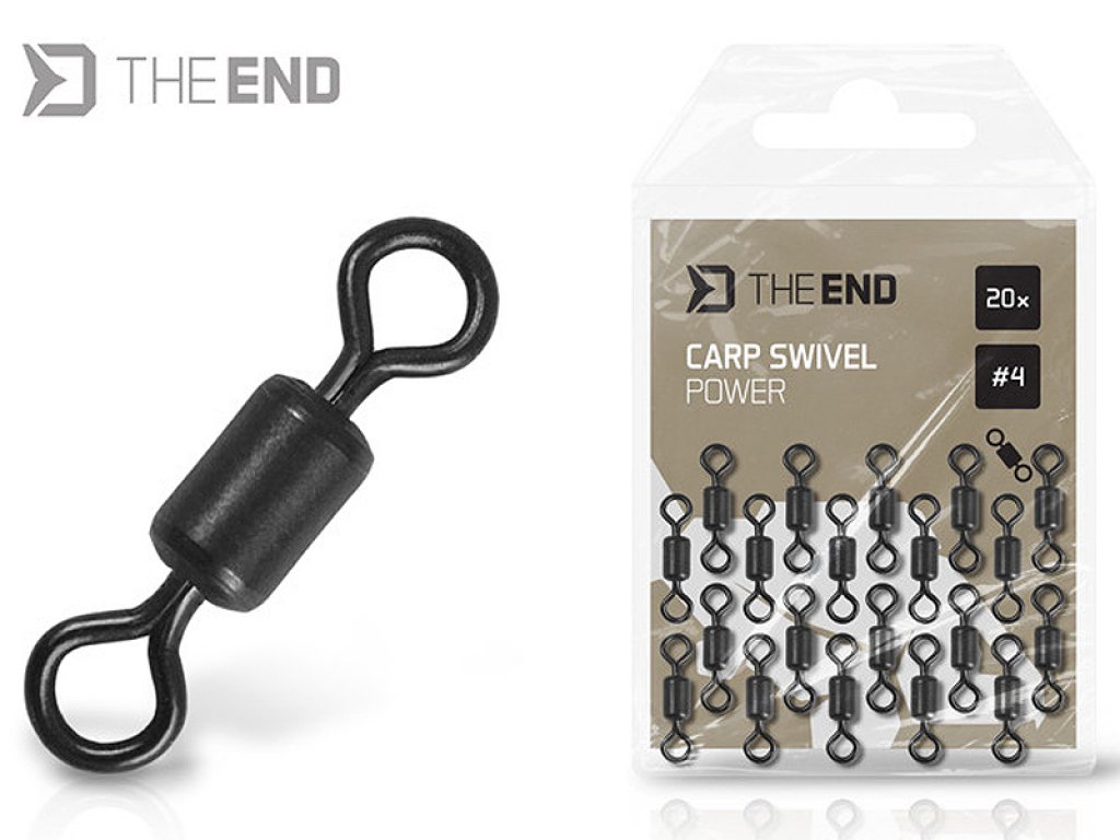 Delphin The End Power Carp Swivel 4, 20pcs