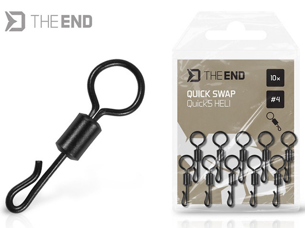 Delphin The End Quick Swap Swivel Heli 4, 10pcs