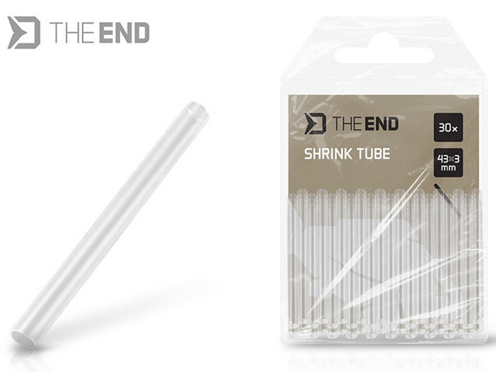 Delphin The End Shrink Tube Clear 43x3mm, 30pcs