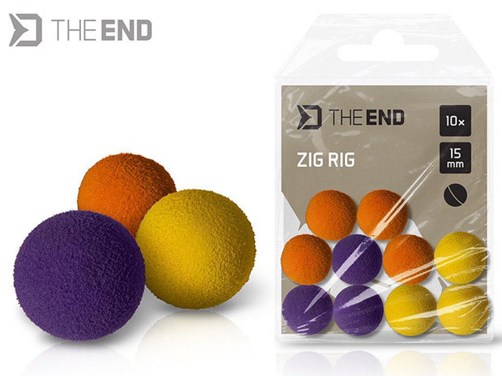 Delphin The End Zig Rig Mix 15mm, 10pcs