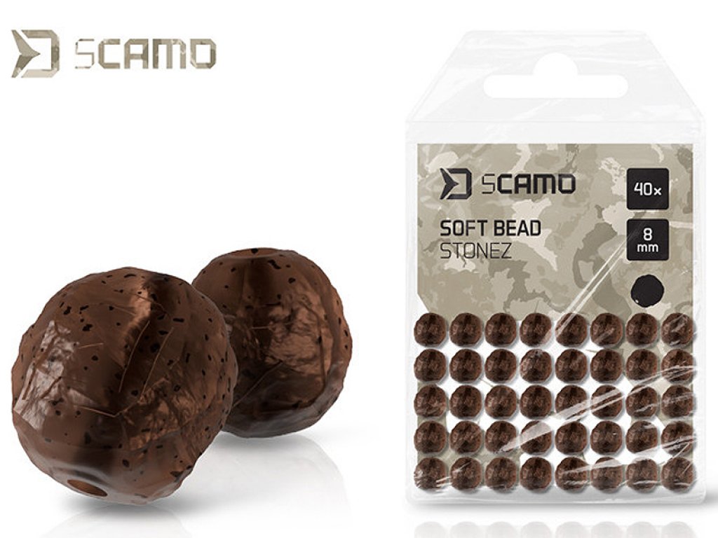 Delphin sCamo Stonez Soft Beads 6mm, 60pcs