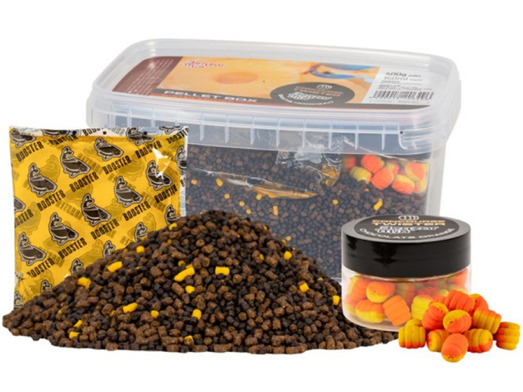 Benzar Mix Summer Pellet Box + Twister Bait 400g + 150ml Pineapple