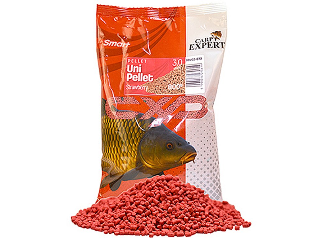 Carp Expert Smart Uni Pellet 800g, 3mm Strawberry