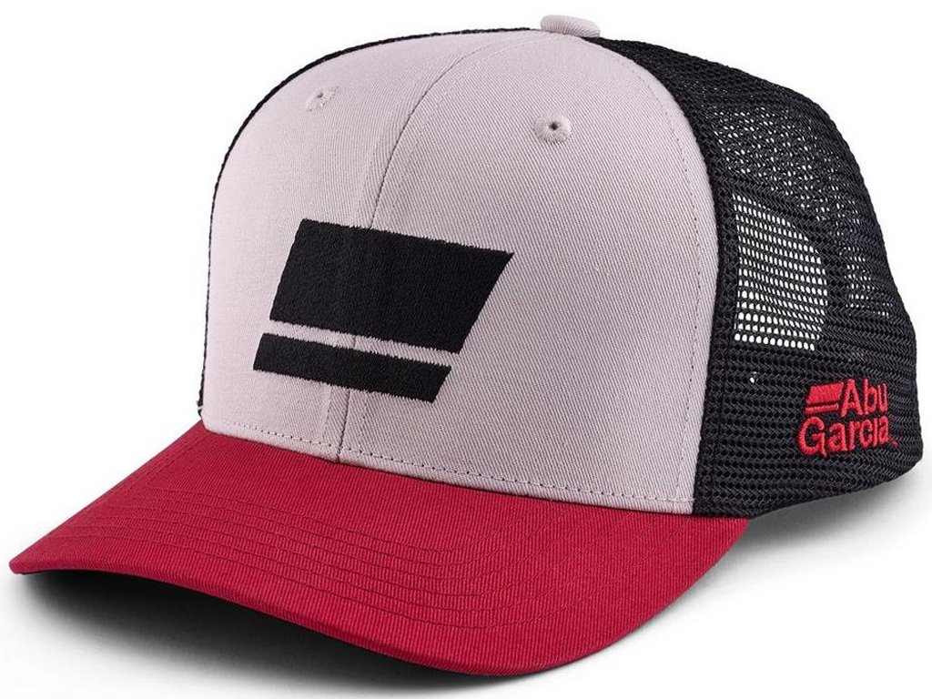 Abu Garcia Flag Trucker Cap Grey/Red/Black