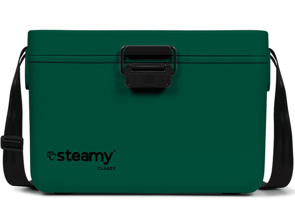 Steamy Cooler Classy Green 12L