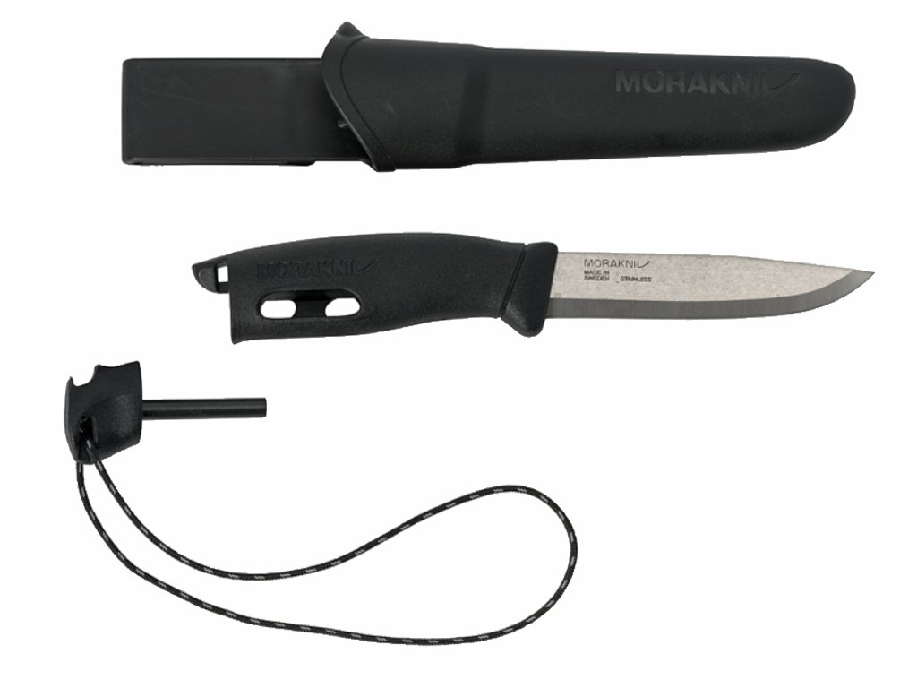 Morakniv Companion Spark (S) Outdoor Black Knife 10.4cm