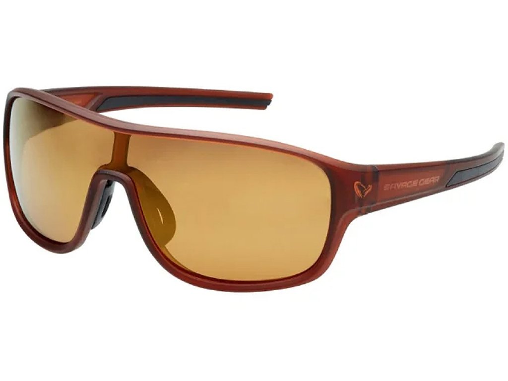 Savage Gear Savage Polarized Sunglasses 1 Brown Revo