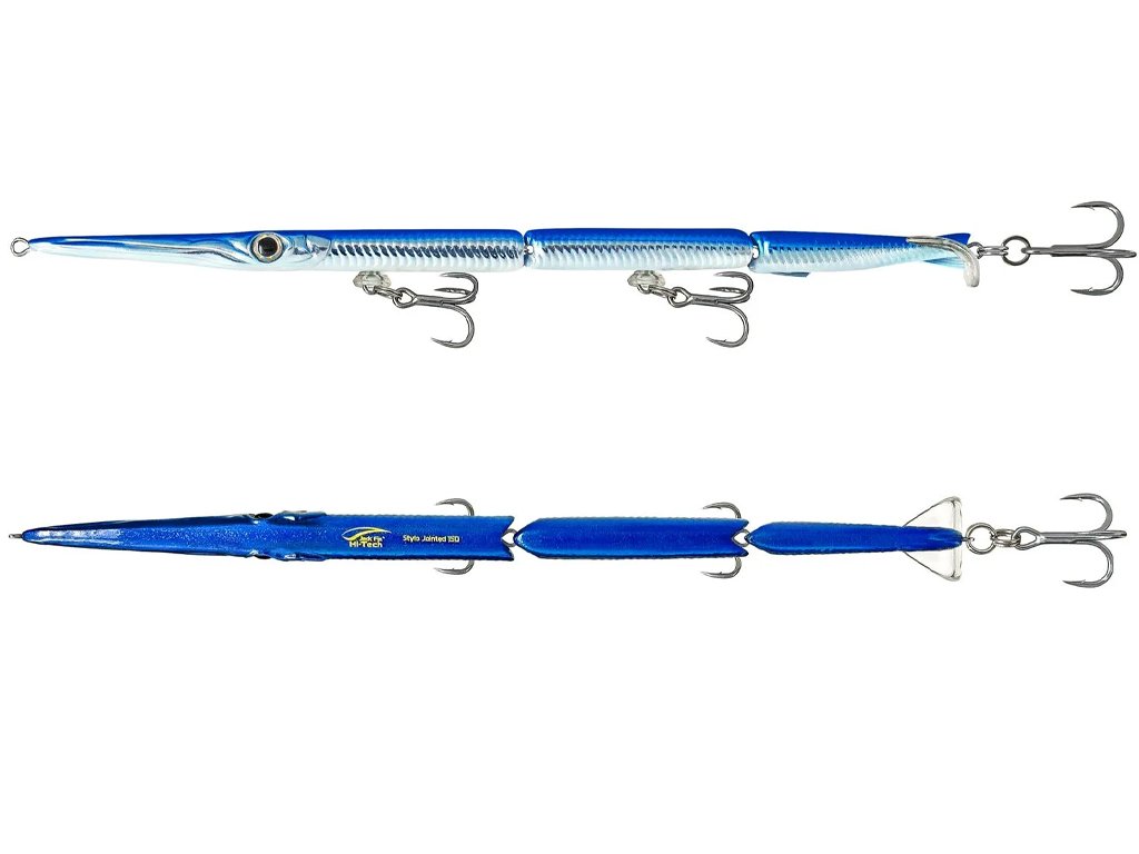 Jack Fin High Tech Needlefish Jointed Stylo 210mm Blue