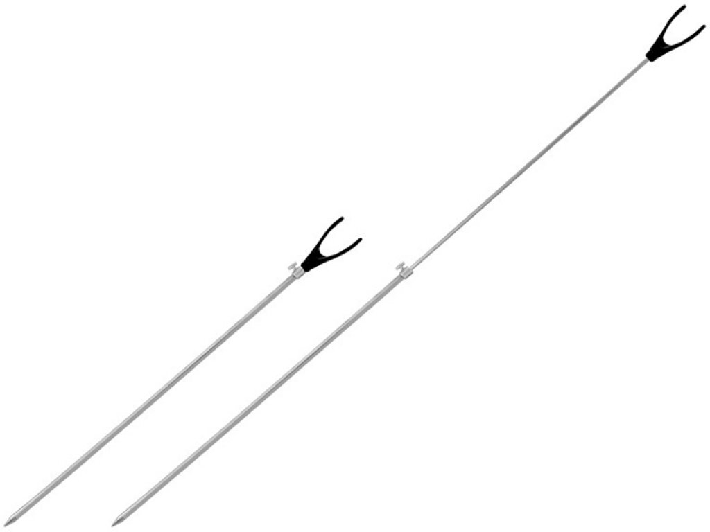 Delphin Steel Telescopic Bankstick Back 50-90cm