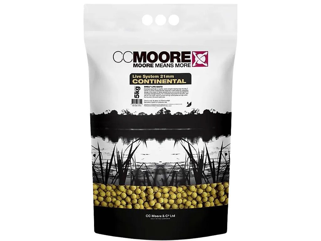 CC Moore Continental Boilies 5kg, 21mm Live System