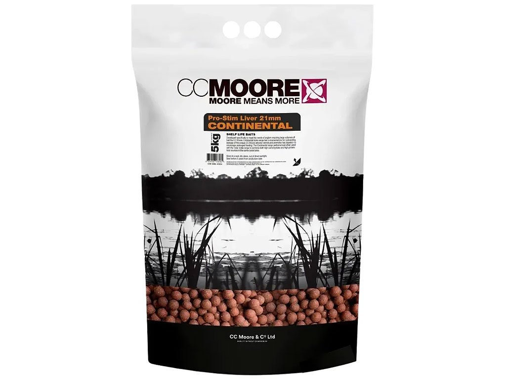CC Moore Continental Boilies 5kg, 21mm Pro-Stim Liver