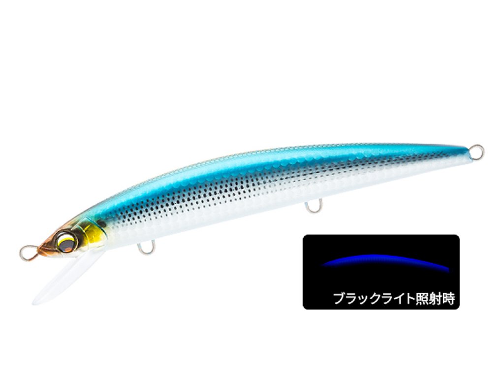 Duel Aile Magnet TG Minnow Slim 120mm MKBK