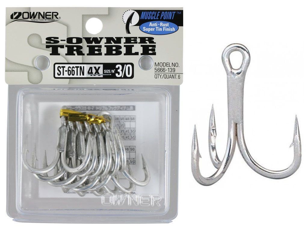 Owner ST-66 TN 4X Treble, 3/0