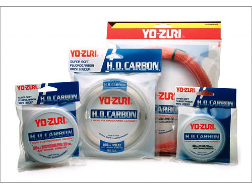 Yo-Zuri H.D. Carbon Leader 30YDS, 15lb CL