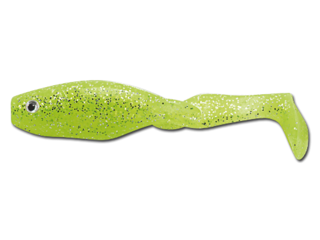Delalande Skiny Shad 10cm Chartreuse