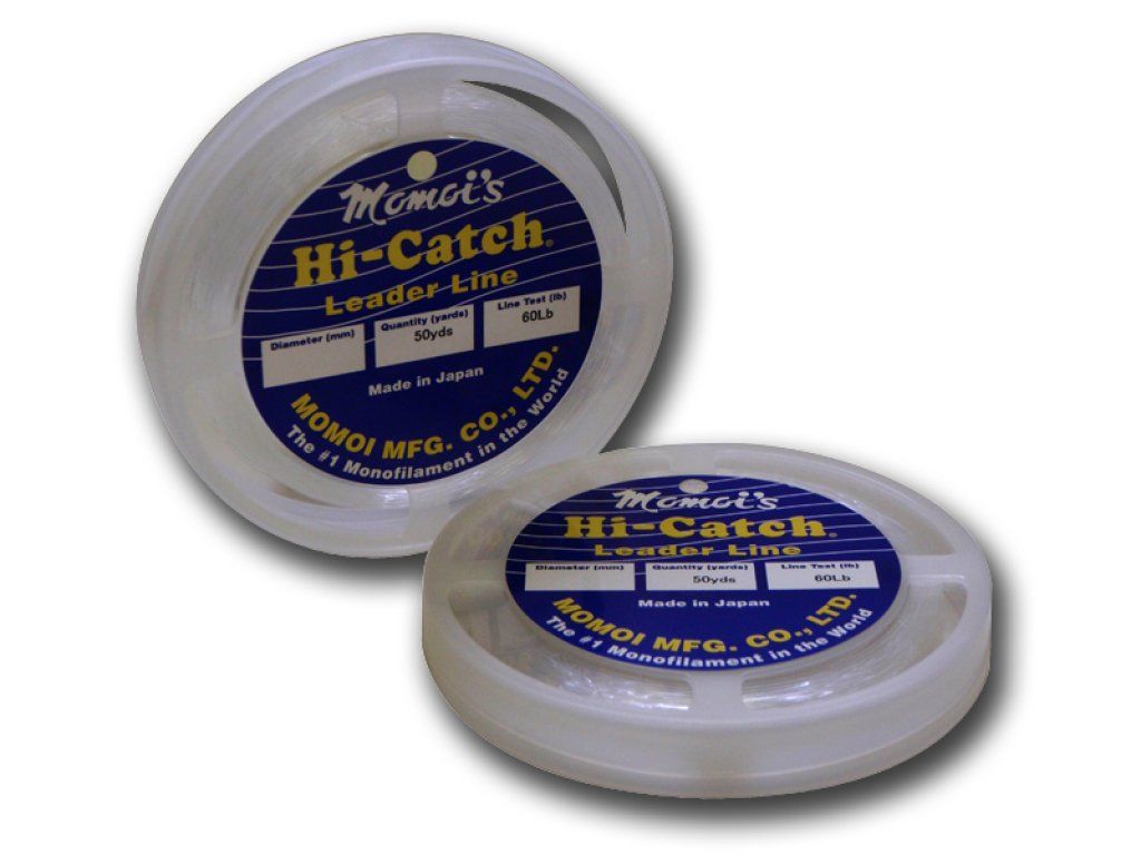 Momoi Hi CATCH Mono Leader 50m, 30lb, 0.52mm