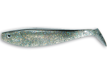 Delalande Shad GT 13cm Holo Silver Glitter Black Back