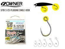 Owner S-125M Plugger Single Hook 3/0