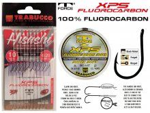 Trabucco Hisashi 10026 Chinu Pre-tied Hooks 12, 200cm/0.22mm