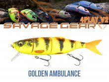 Savage Gear 4Play V2 Liplure 13.5cm, 18g, SF06-Golden Ambulance