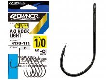 Owner Aki Light 4170 Black Chrome TAFF WIRE 4