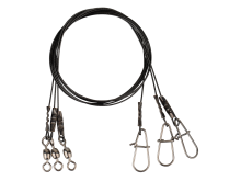 Savage Gear Black 7 Trace Wire Leader 30cm 11kg