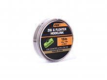 FOX Edges Zig & Floater Hooklink Trans Khaki 6.8kg, 100m