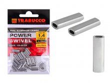 Trabucco Oval Aluminium Crimps 1.6x3.2x10mm