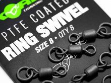 Korda PTFE Ring Swivels Size 8