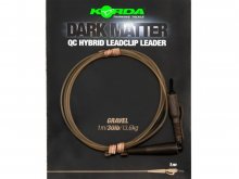 Korda Dark Matter Leader QC Hybrid Clip 1m Gravel