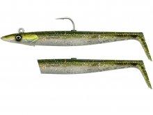 Savage Gear Sandeel V2 15.5cm, 46g S Green Silver