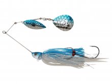 Savage Gear Da Bush Spinnerbait 14cm, 21g S Blue Silver