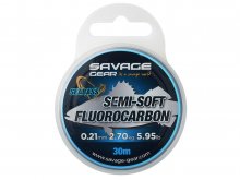Savage Gear Semi-Soft Fluorocarbon Seabass 30m, 0.32mm