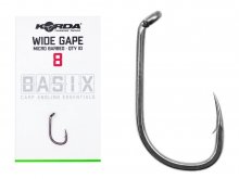 Korda Basix Wide Gape Barbed 8
