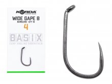 Korda Basix Wide Gape Barbless 4