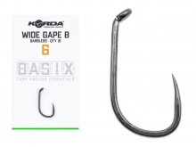 Korda Basix Wide Gape Barbless 6