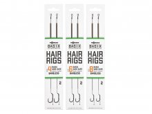Korda Basix Ready Tied Hair Rigs Wide Gape Barbless 4