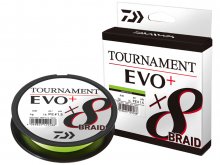 Daiwa Tournament X8 Braid Evo+ 135m, 0.08mm CH