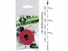 Kali Kunnan Bajo Calamar Triple Red 1.50m 0.25mm