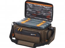 Savage Gear System Box Bag L 4 Boxes, 24x47x30cm 18L